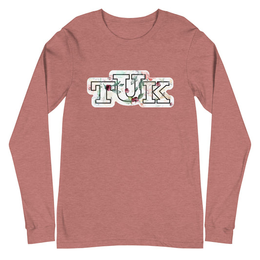 Floral TUK Logo Long Sleeve Shirt